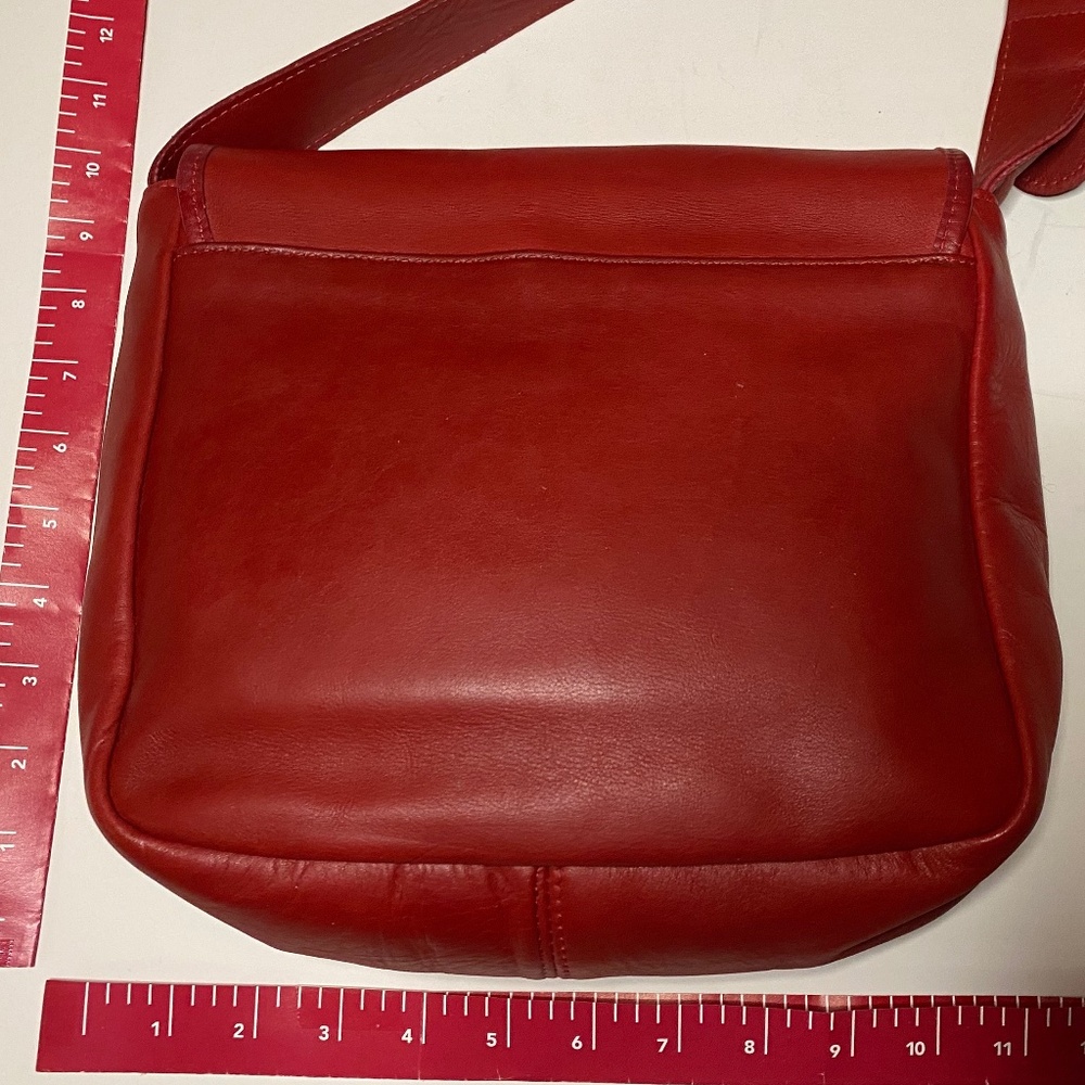 Coach Vintage Legacy Bedford Saddle Mail Flap Shoulder Bag - Picture 3 of 7